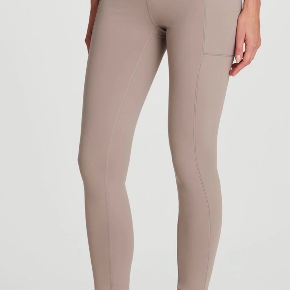 Avalanche 2.0 Fleece Lined Cuffed Leggings high waisted w pockets